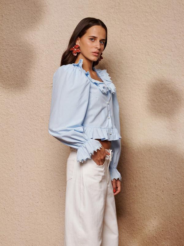 Sister Jane Veil Ruffle Top