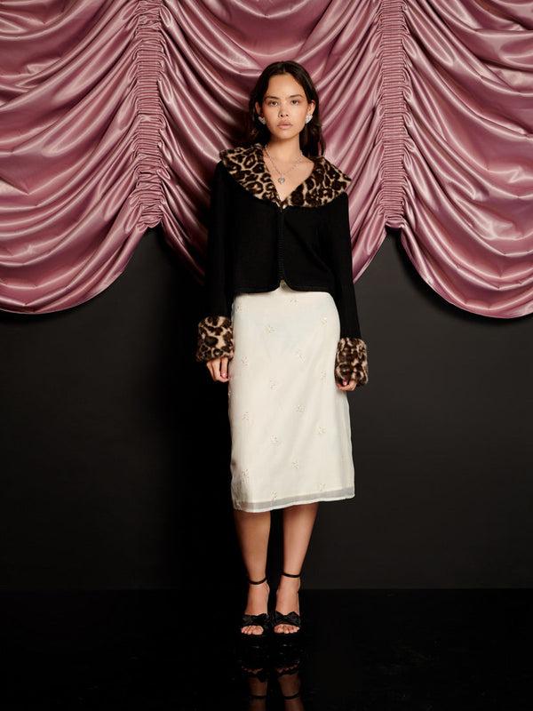 Sister Jane Velma Faux Fur Cardigan