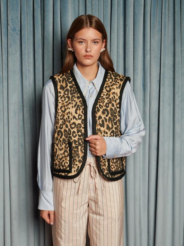 Sister Jane Ward Leopard Vest