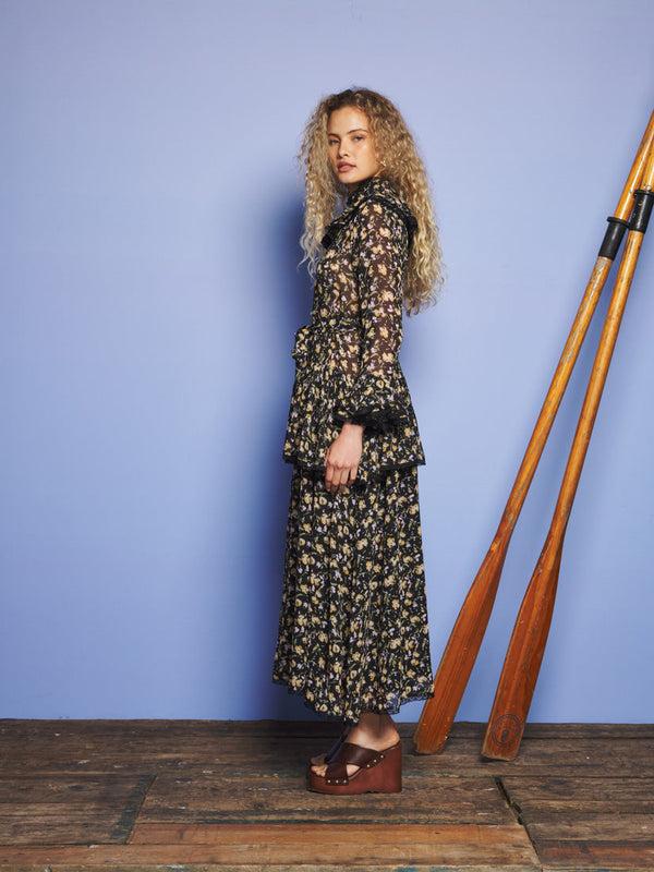 Sister Jane Windswept Floral Maxi Dress