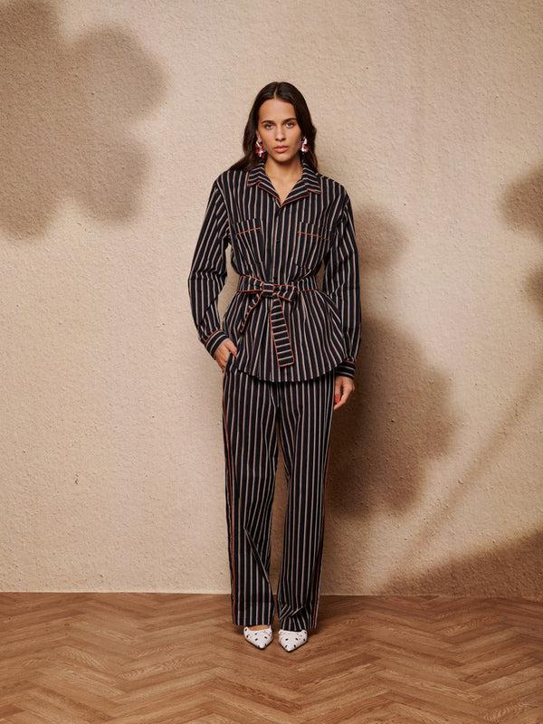 Sister Jane Wisp Stripe Pyjama Shirt