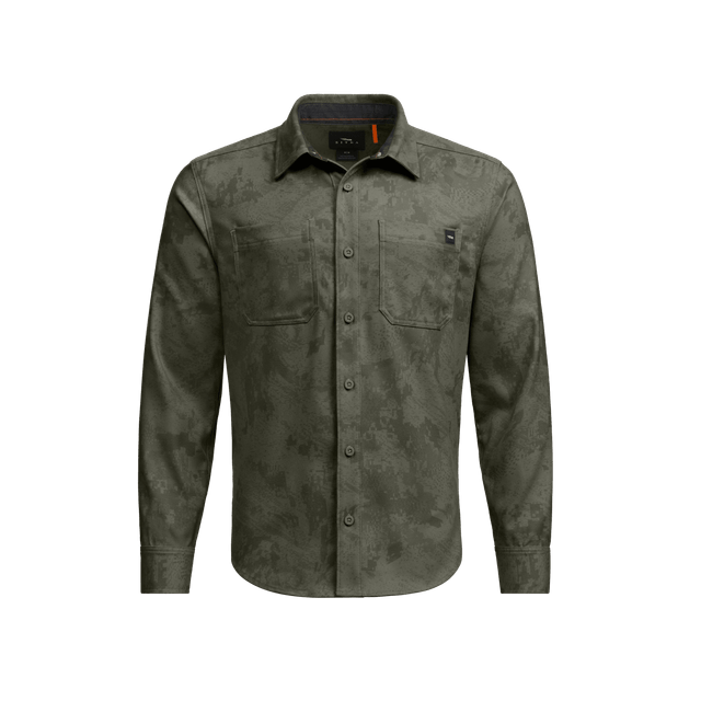 sitka Bridger Camo LS Flannel