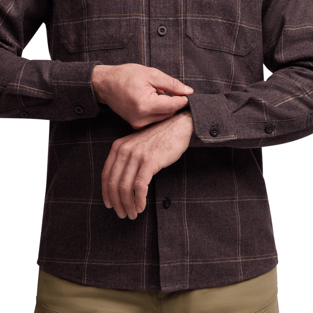 Sitka Hardwood Heavyweight Flannel Shirt