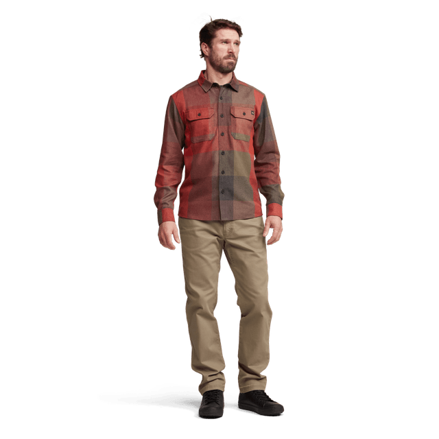 Sitka Hardwood Heavyweight Flannel Shirt