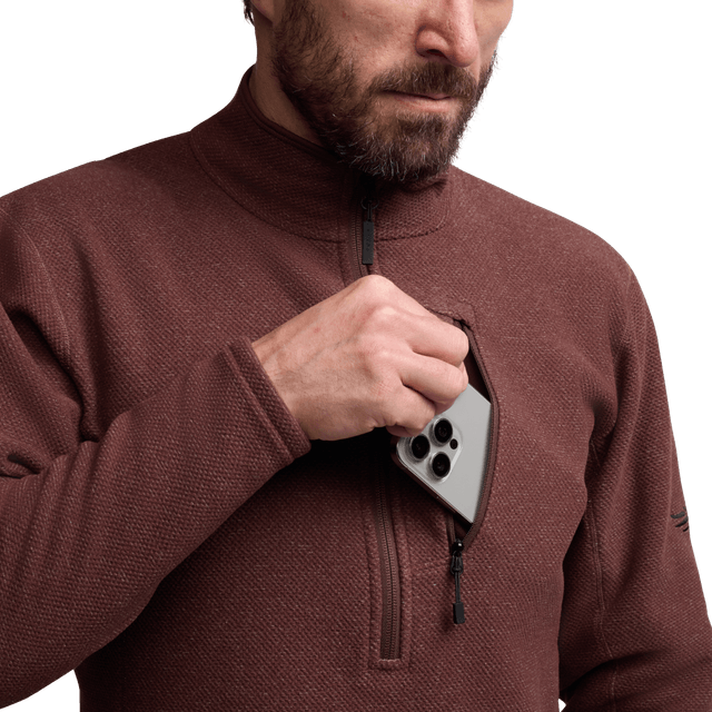 Sitka Snowcrest Half-Zip Fleece Pullover