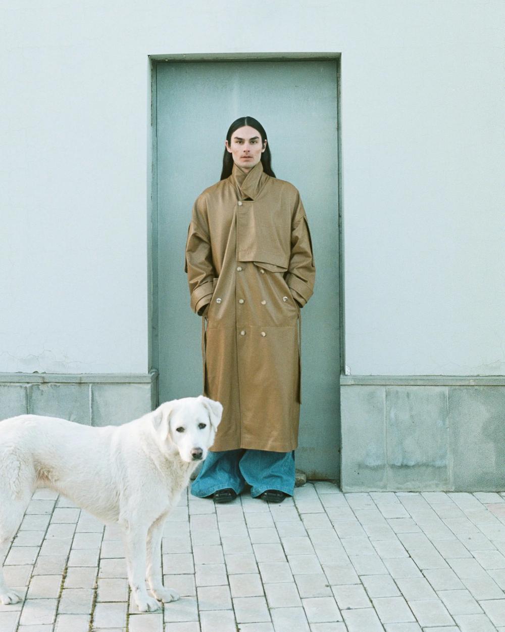 Situationist Amber Leather Coat