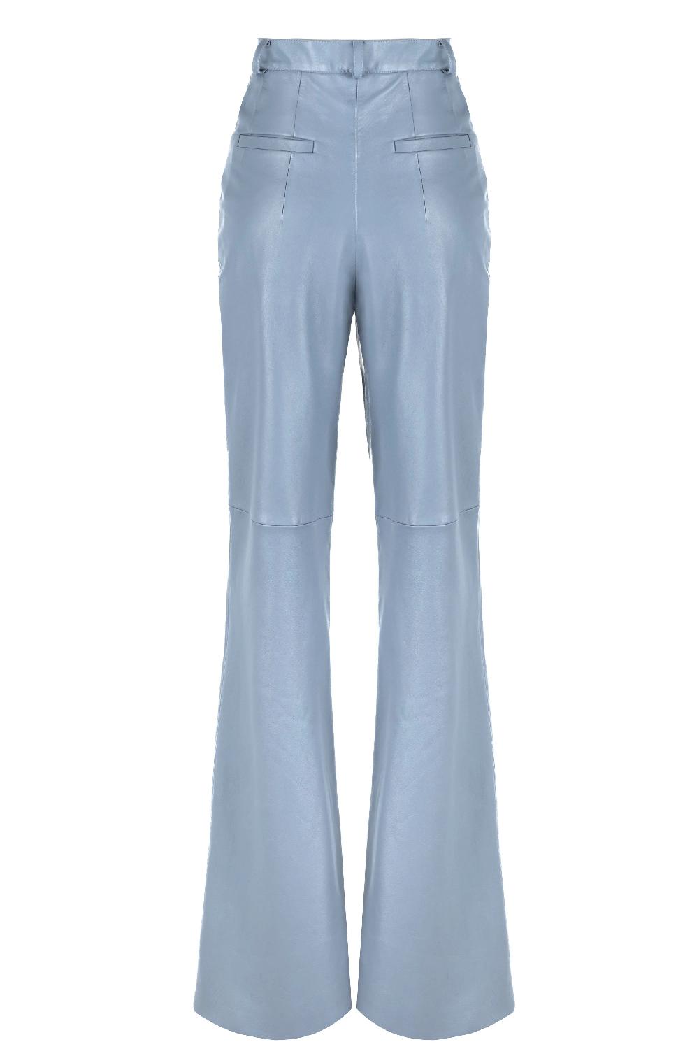 Situationist Baby Blue Leather Pants