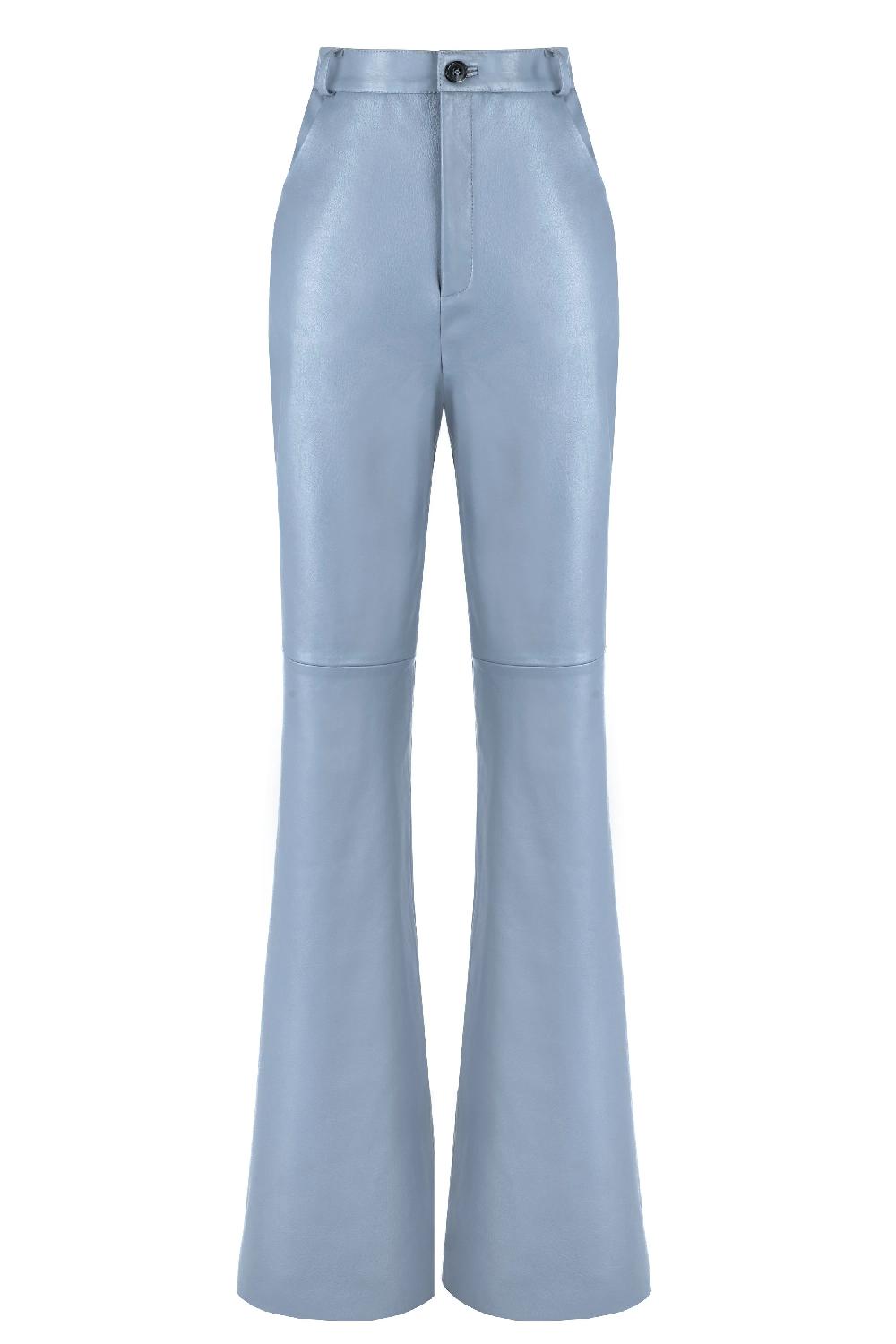 situationist Baby Blue Leather Pants