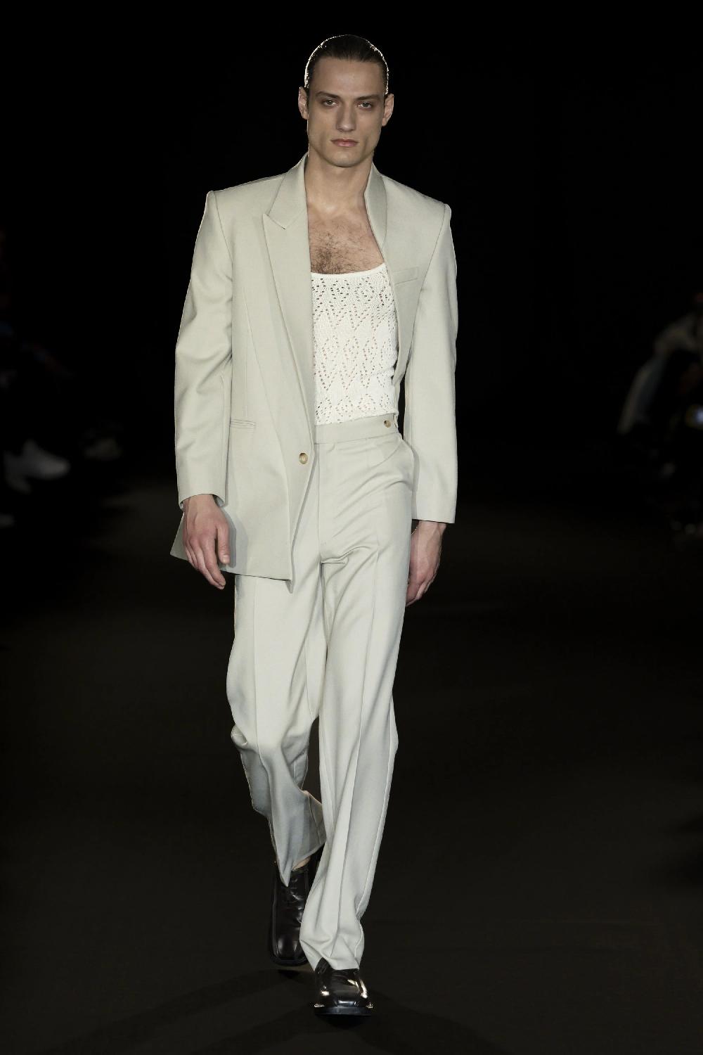 Situationist Beige Wool Pants