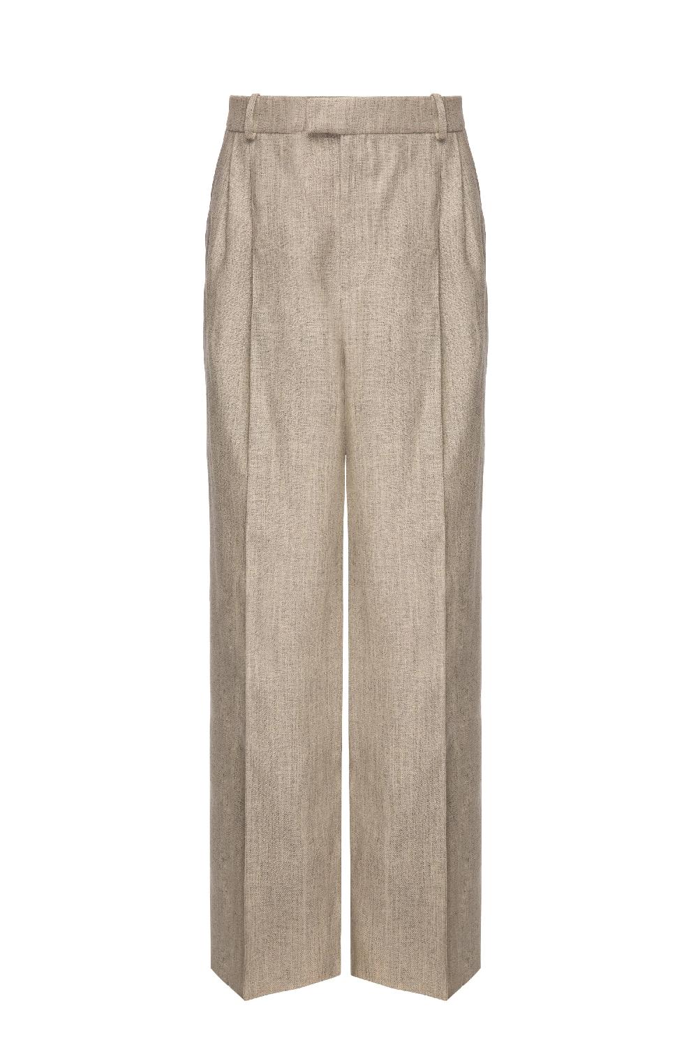 situationist Beige Wool Pants