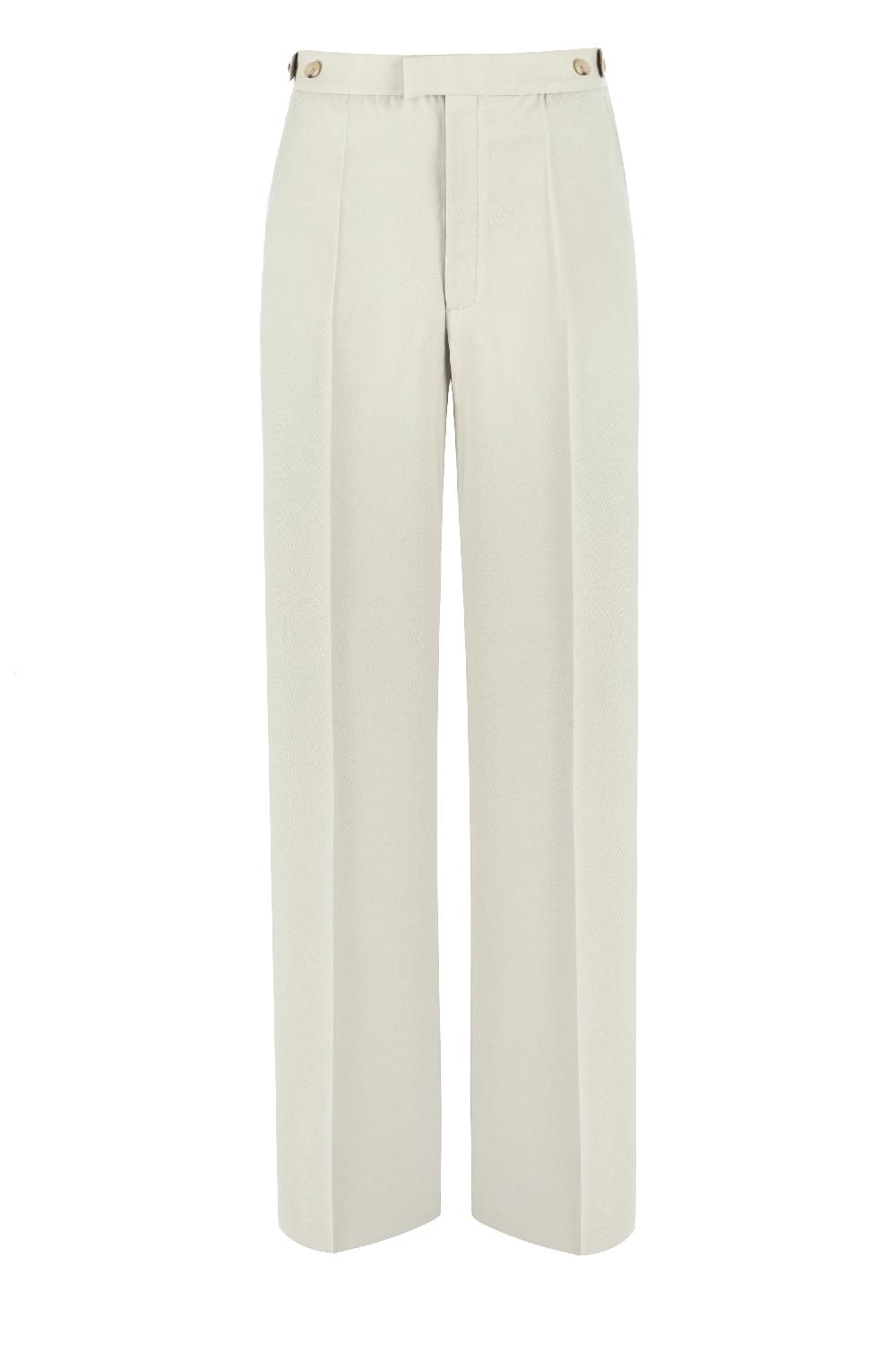 situationist Beige Wool Pants