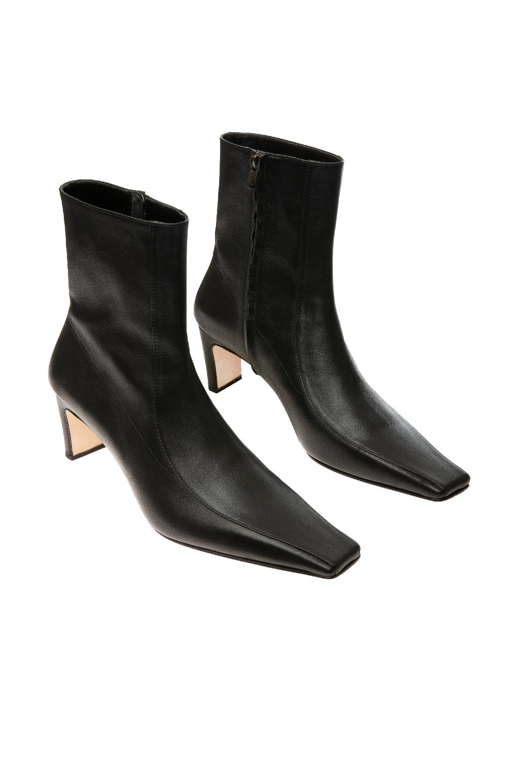 situationist Black Ankle Boots