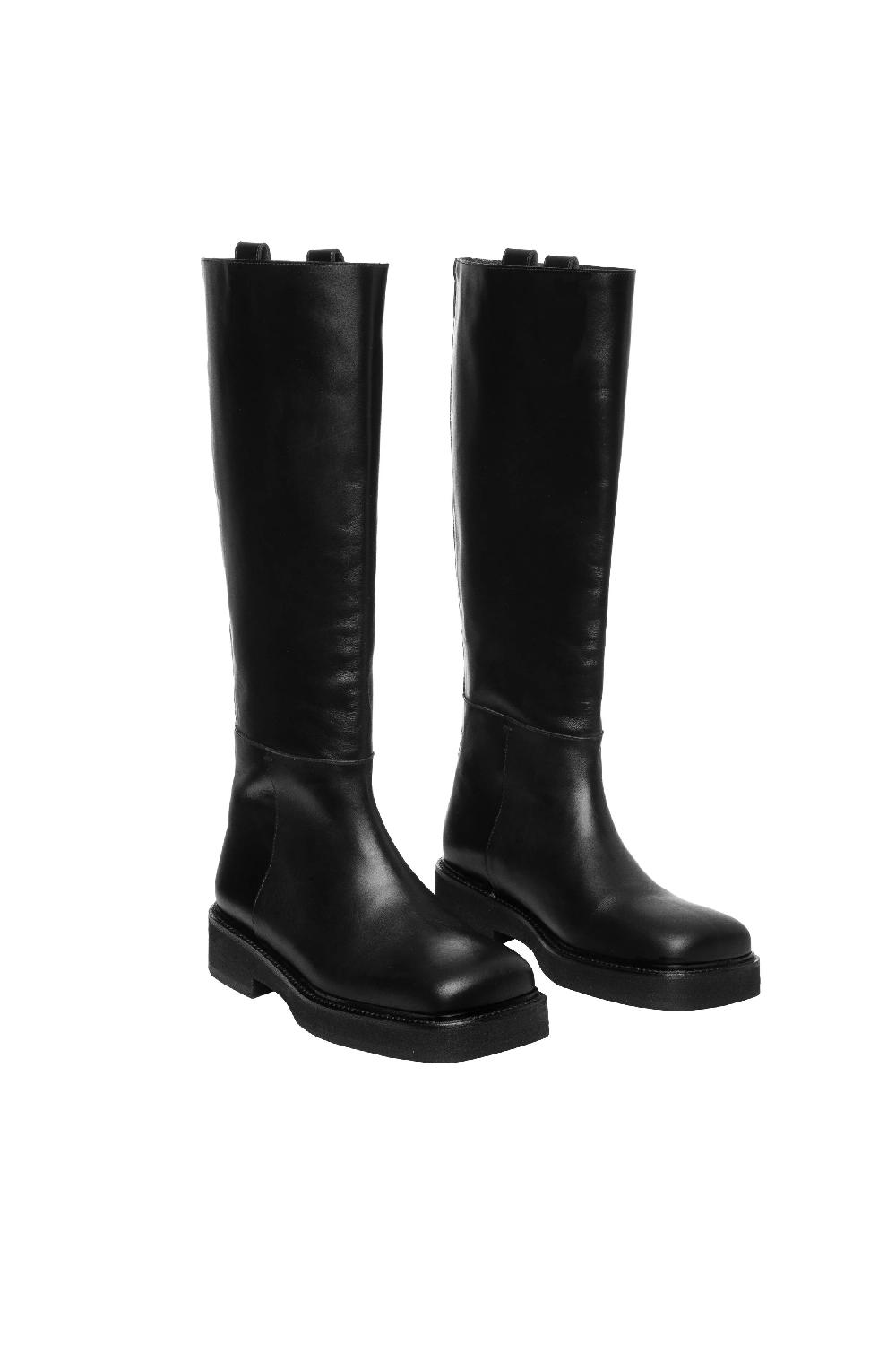 situationist Black Boots