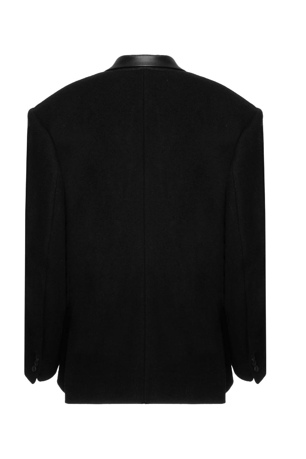 Situationist Black Cashmere Jacket