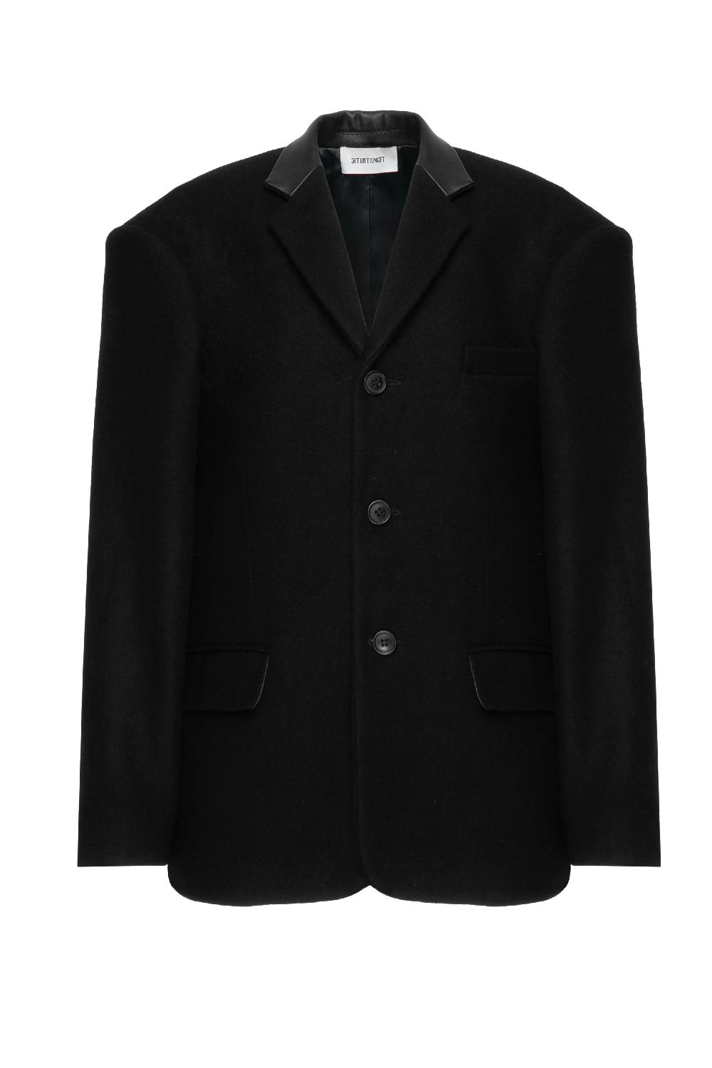 situationist Black Cashmere Jacket