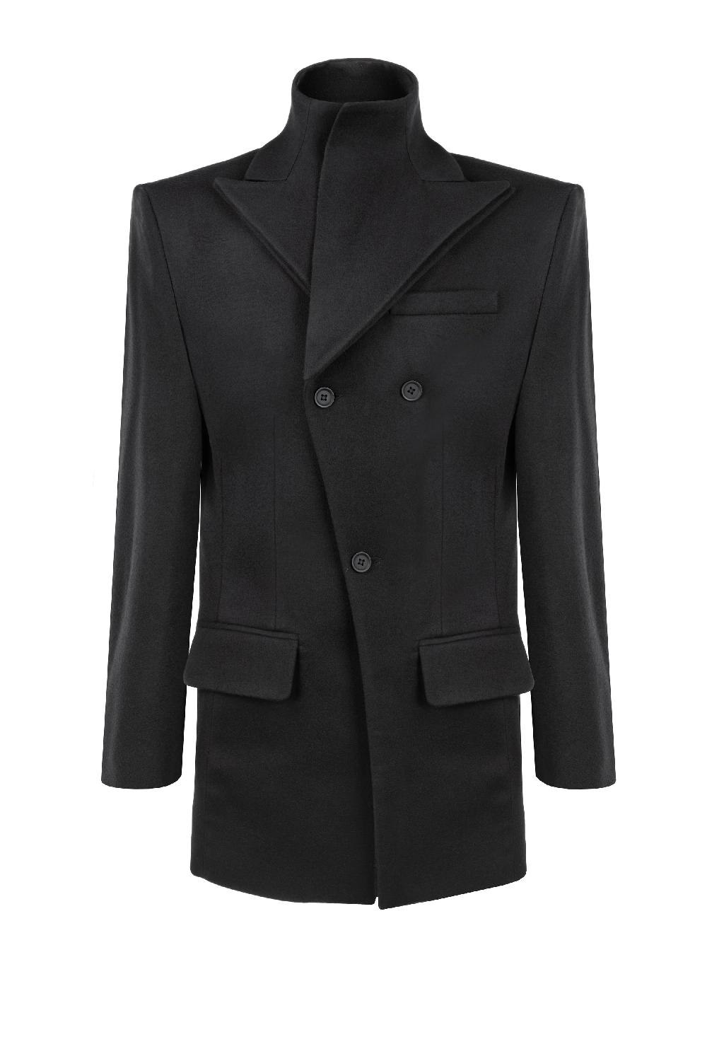 situationist Black Cashmere Jacket