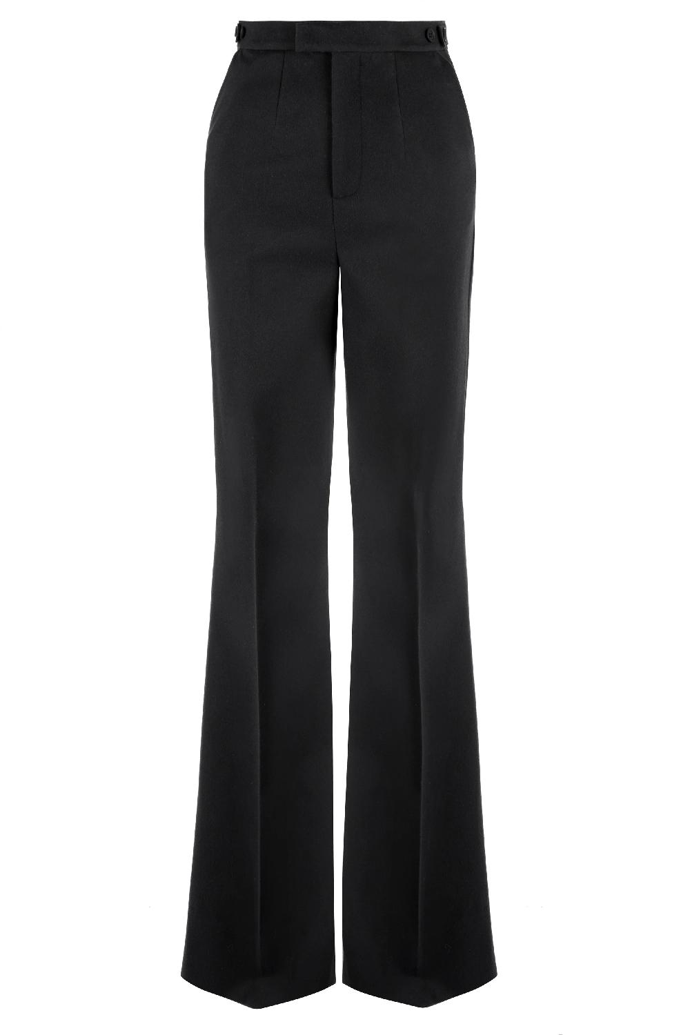 situationist Black Cashmere Pants