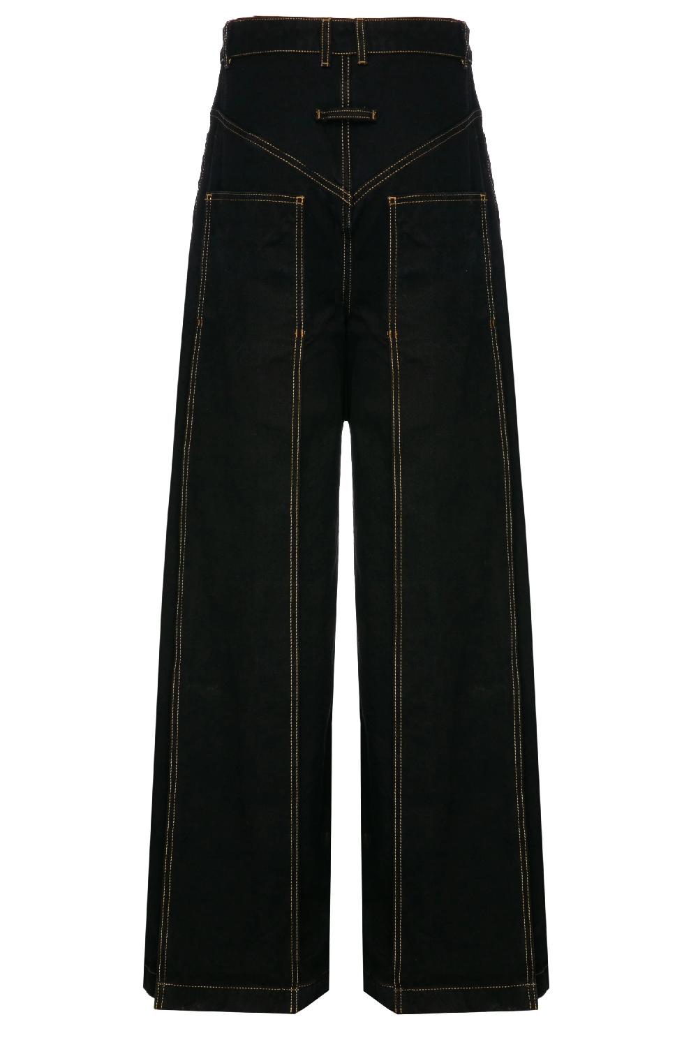 Situationist Black Denim Pants