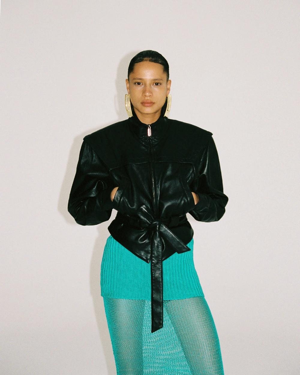 Situationist Black Leather Jacket