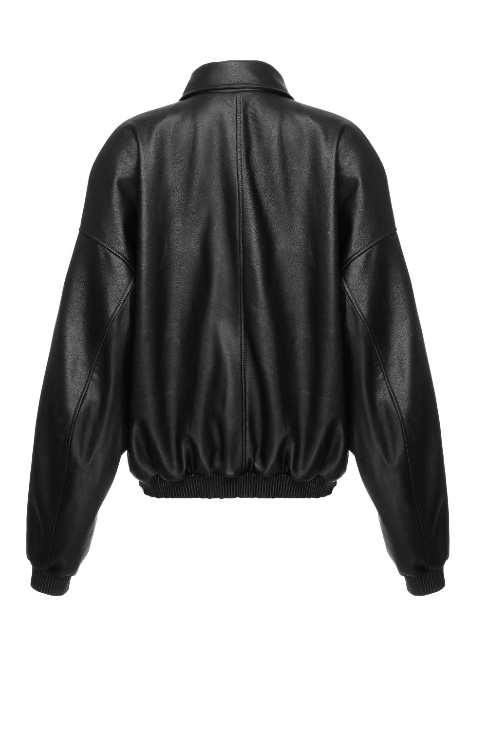 Situationist Black Leather Jacket