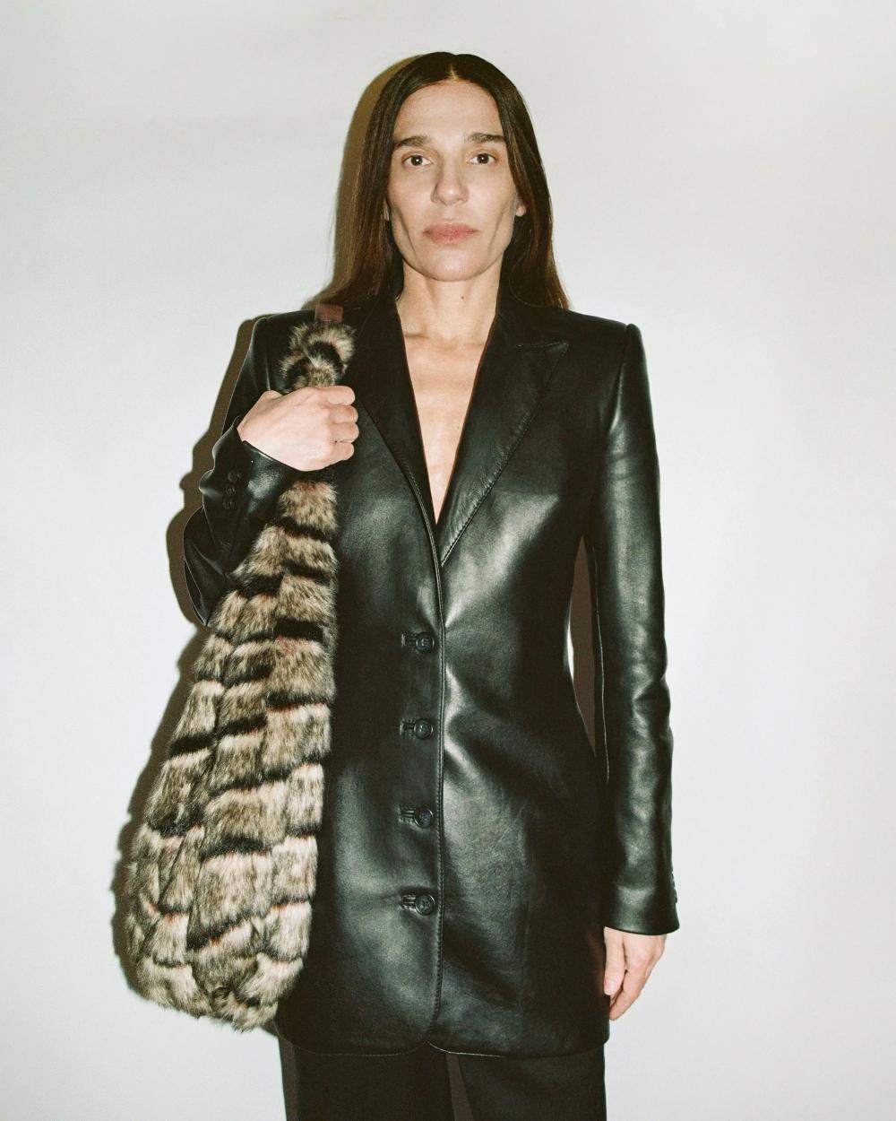 Situationist Black Leather Jacket