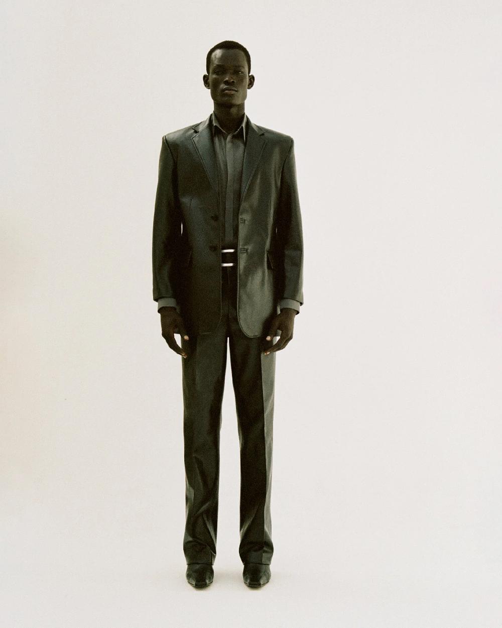 Situationist Black Leather Jacket