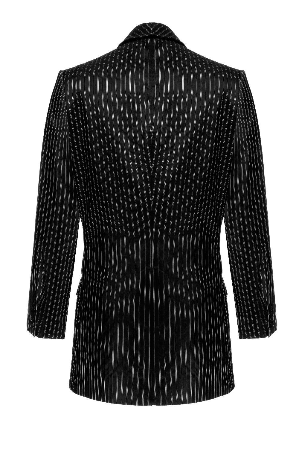 Situationist Black Silk Jacket