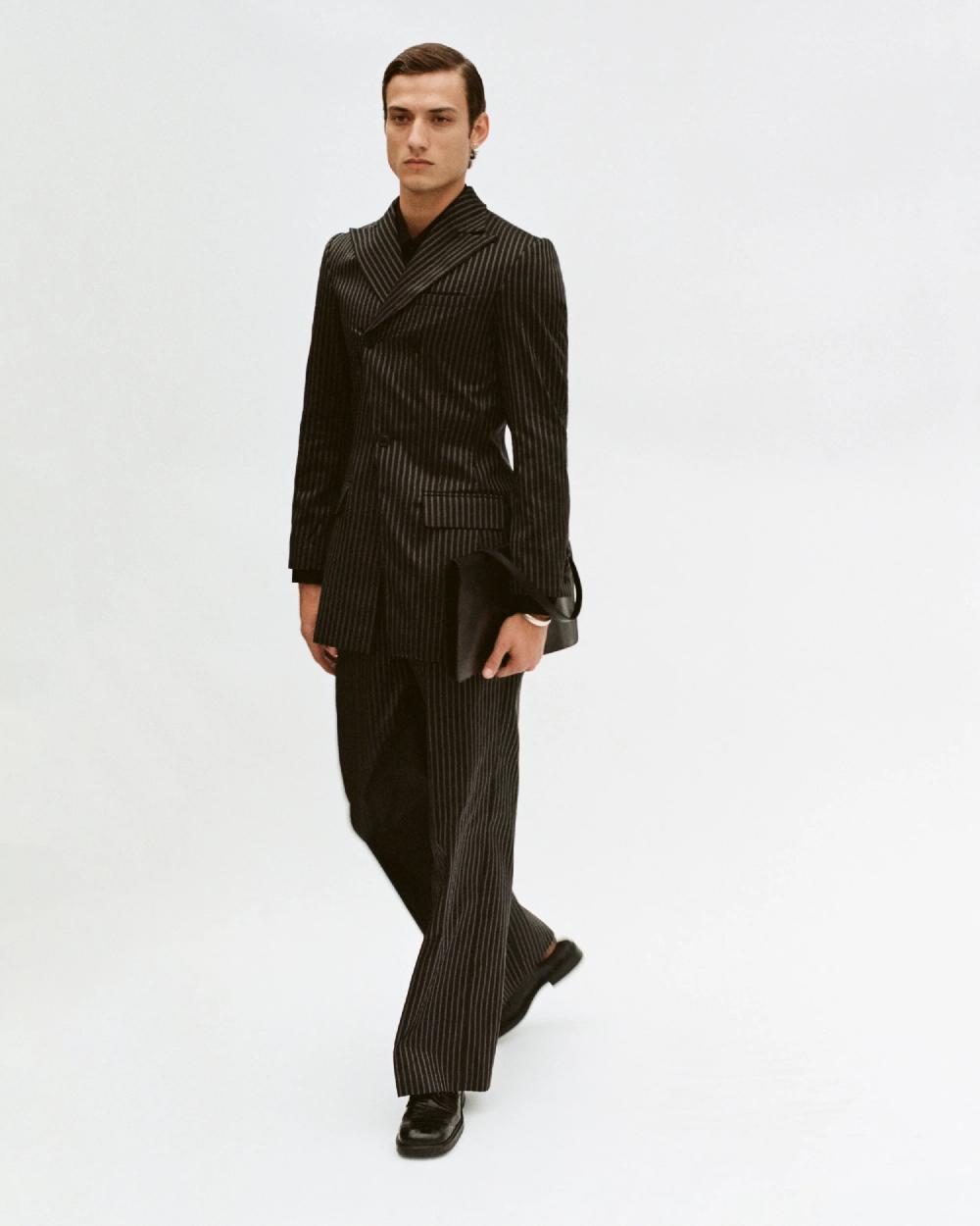 Situationist Black Silk Pants