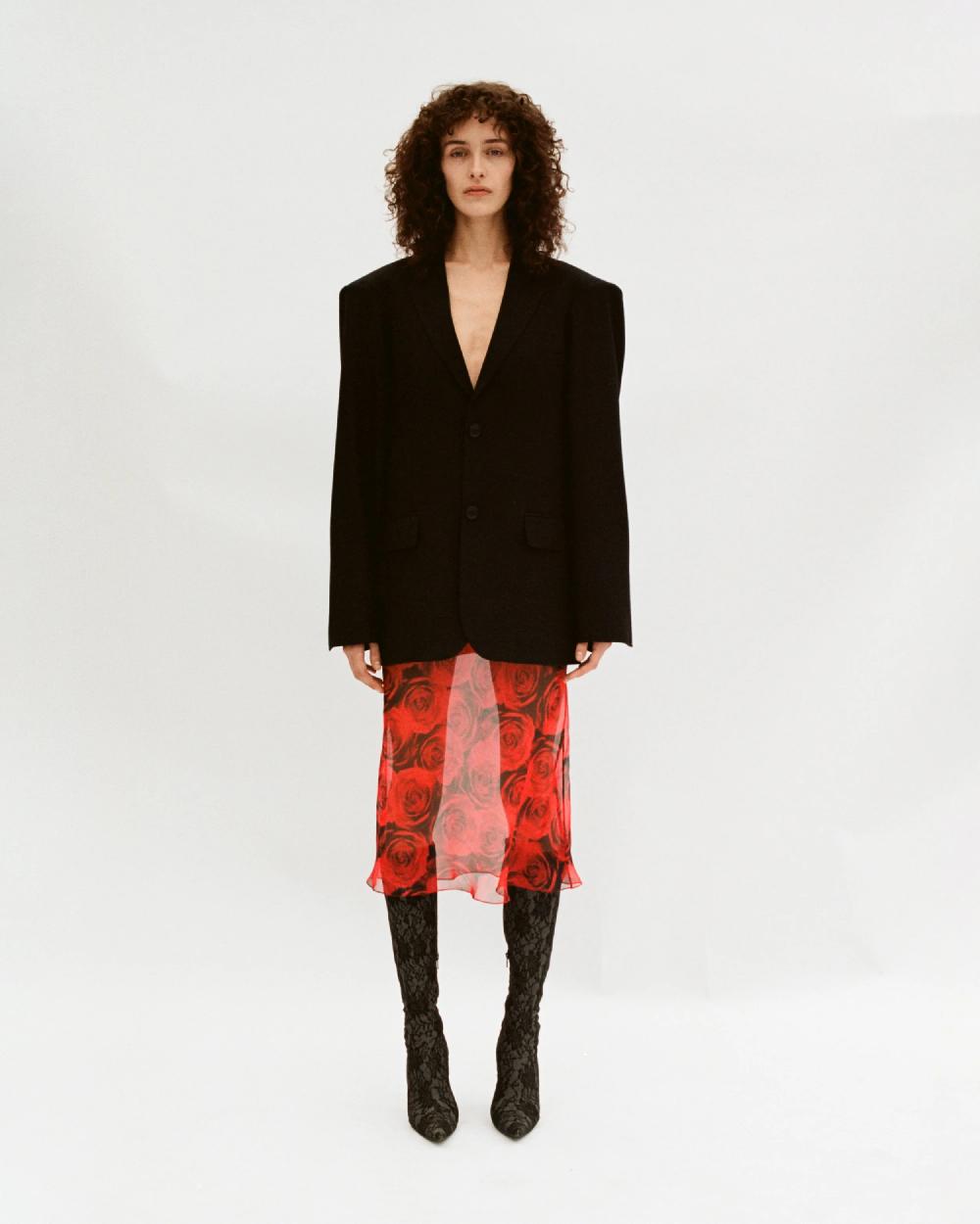 Situationist Black Wool Jacket