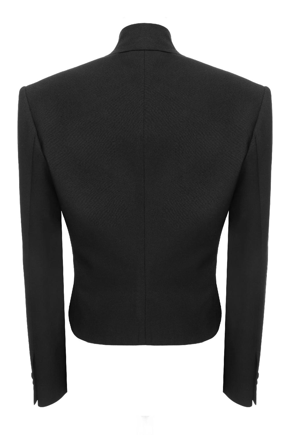 Situationist Black Wool Jacket