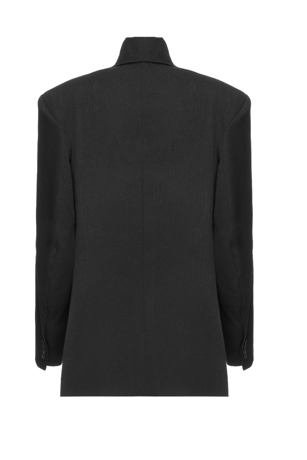 Situationist Black Wool Jacket