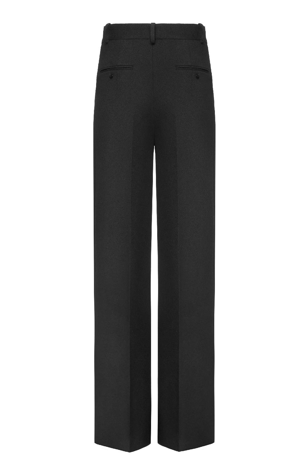 Situationist Black Wool Pants