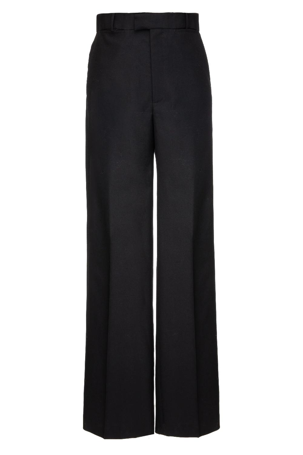 situationist Black Wool Pants