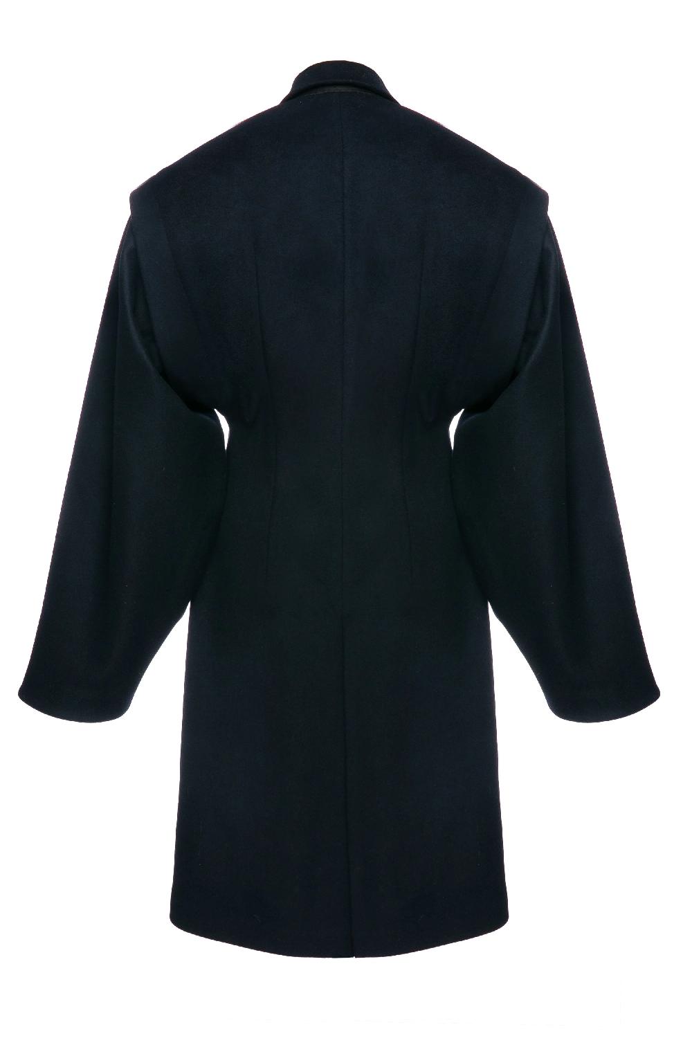 Situationist Blue Cashmere Coat