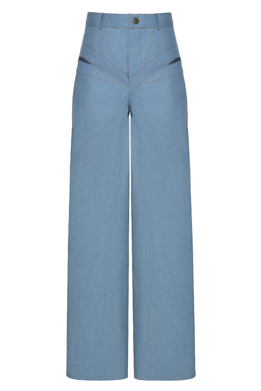 situationist Blue Denim Pants