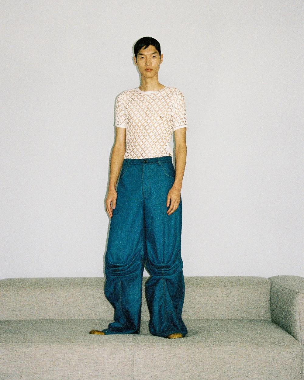 Situationist Blue Denim Pants