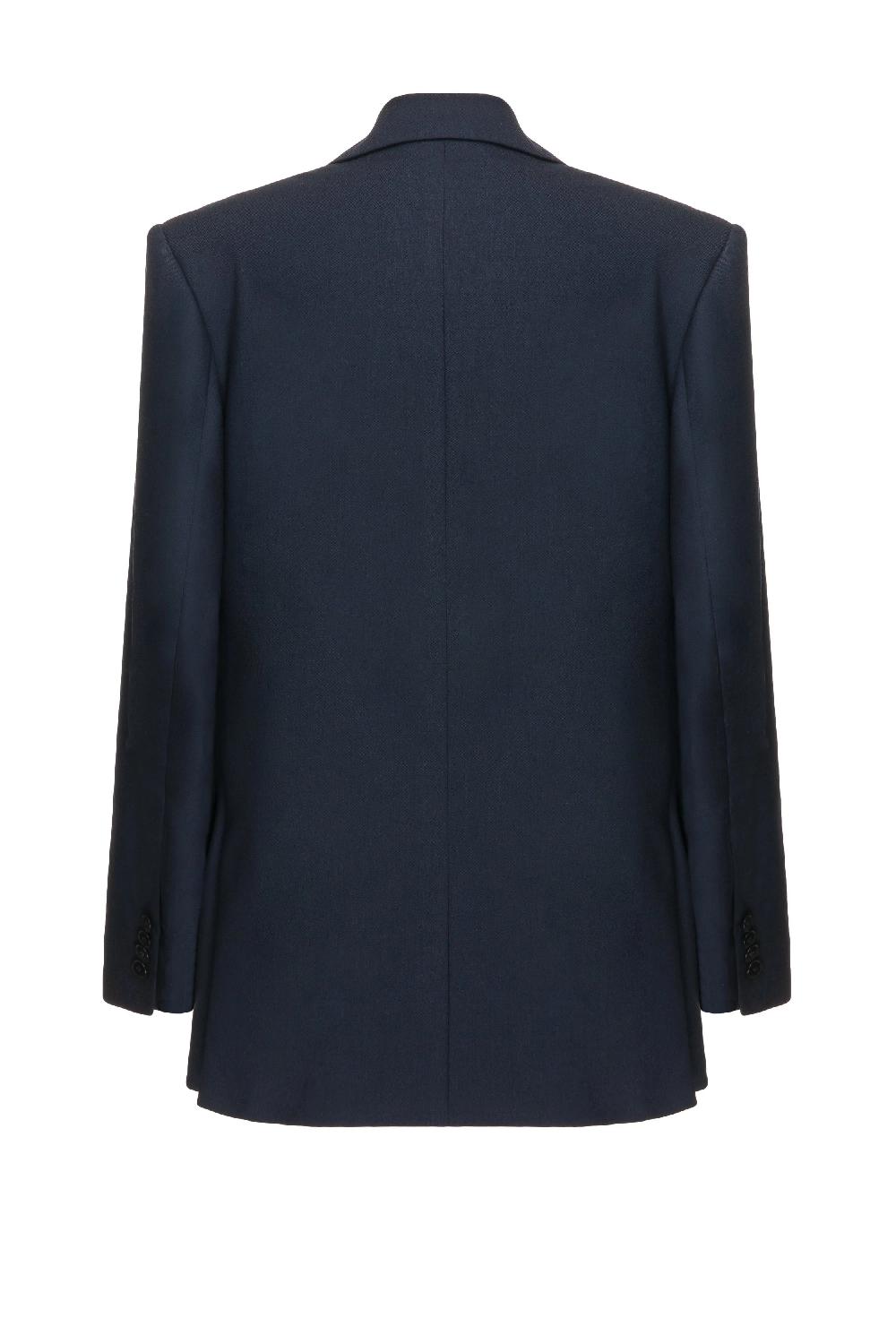 Situationist Blue Wool Jacket