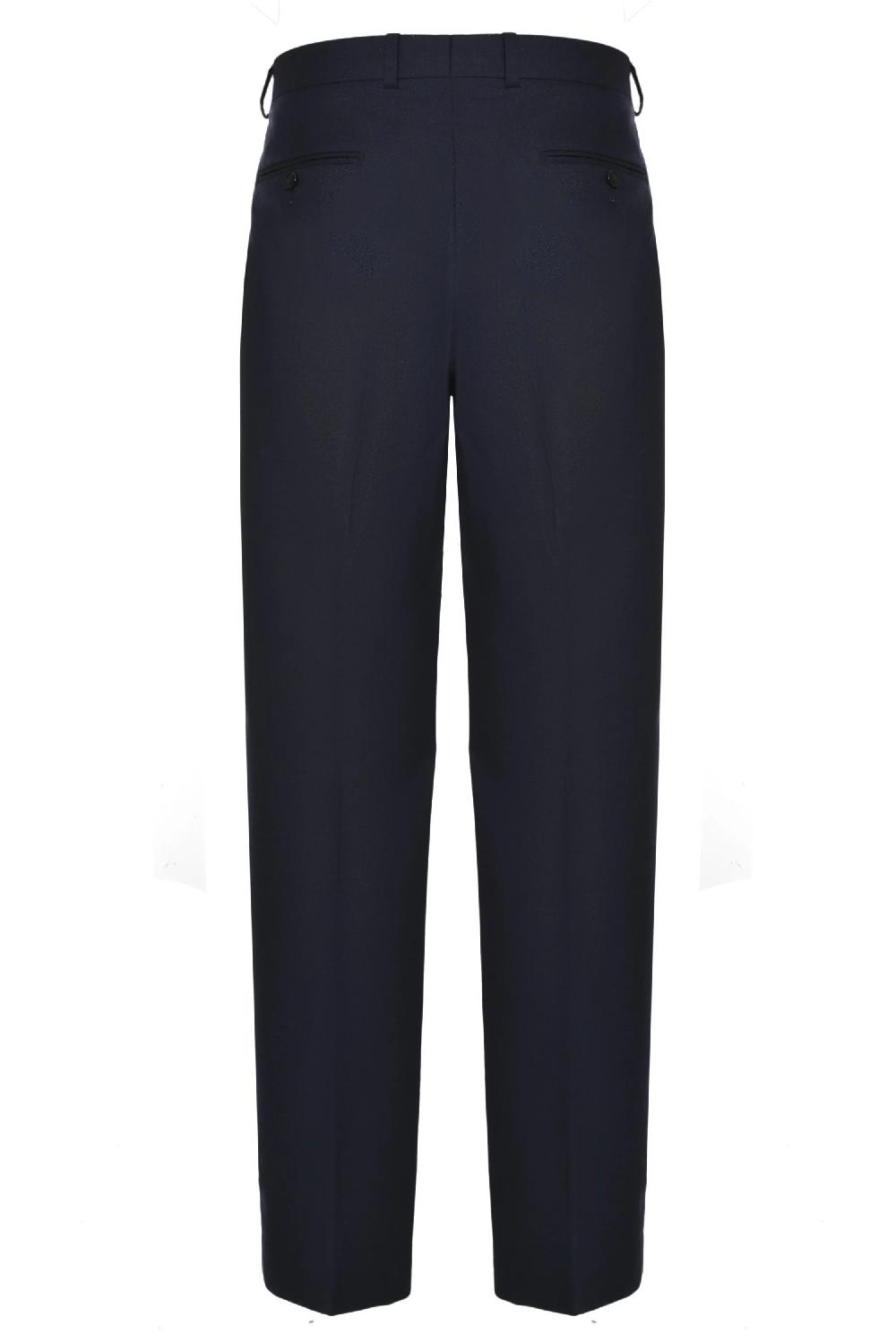 Situationist Blue Wool Pants