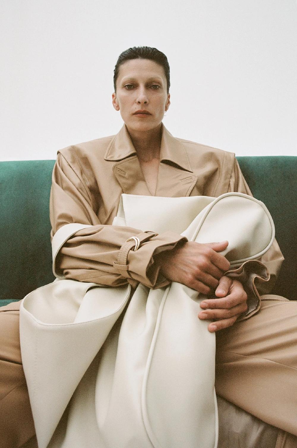 Situationist Caramel Leather Coat