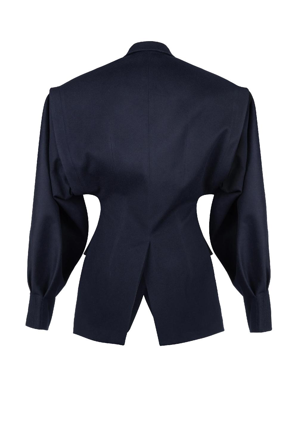 Situationist Dark Blue Cashmere Jacket