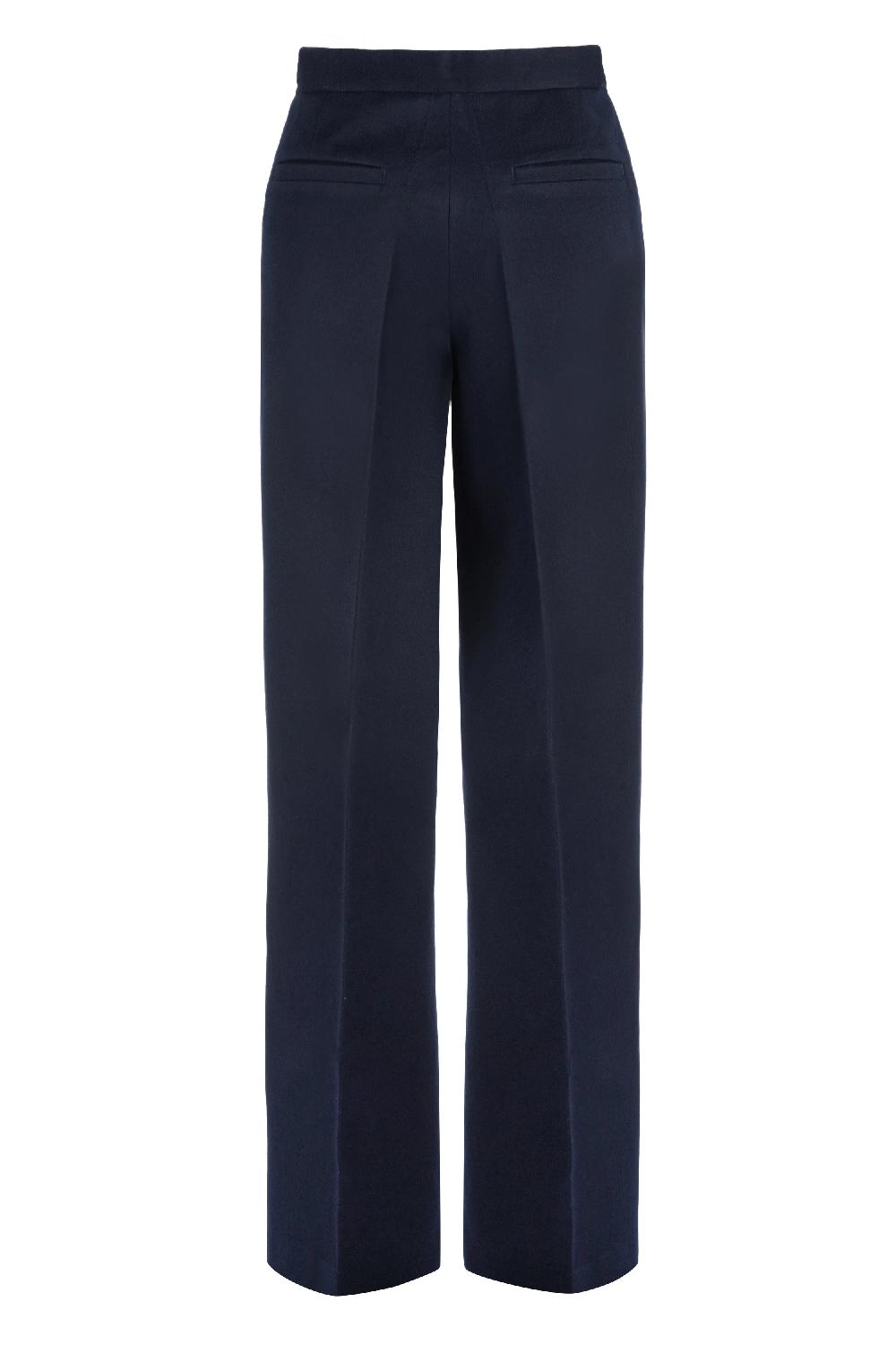 Situationist Dark Blue Cashmere Pants