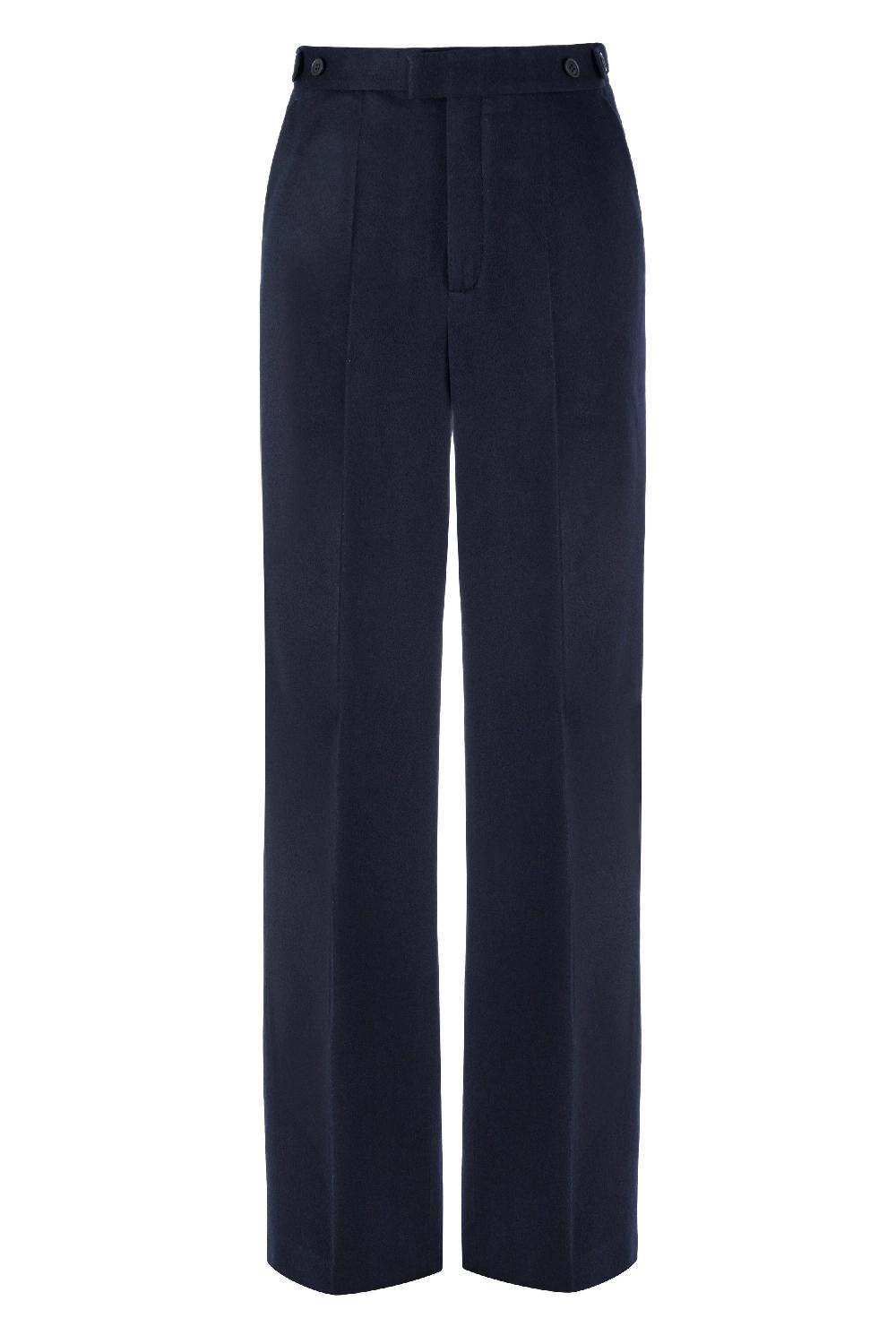 situationist Dark Blue Cashmere Pants