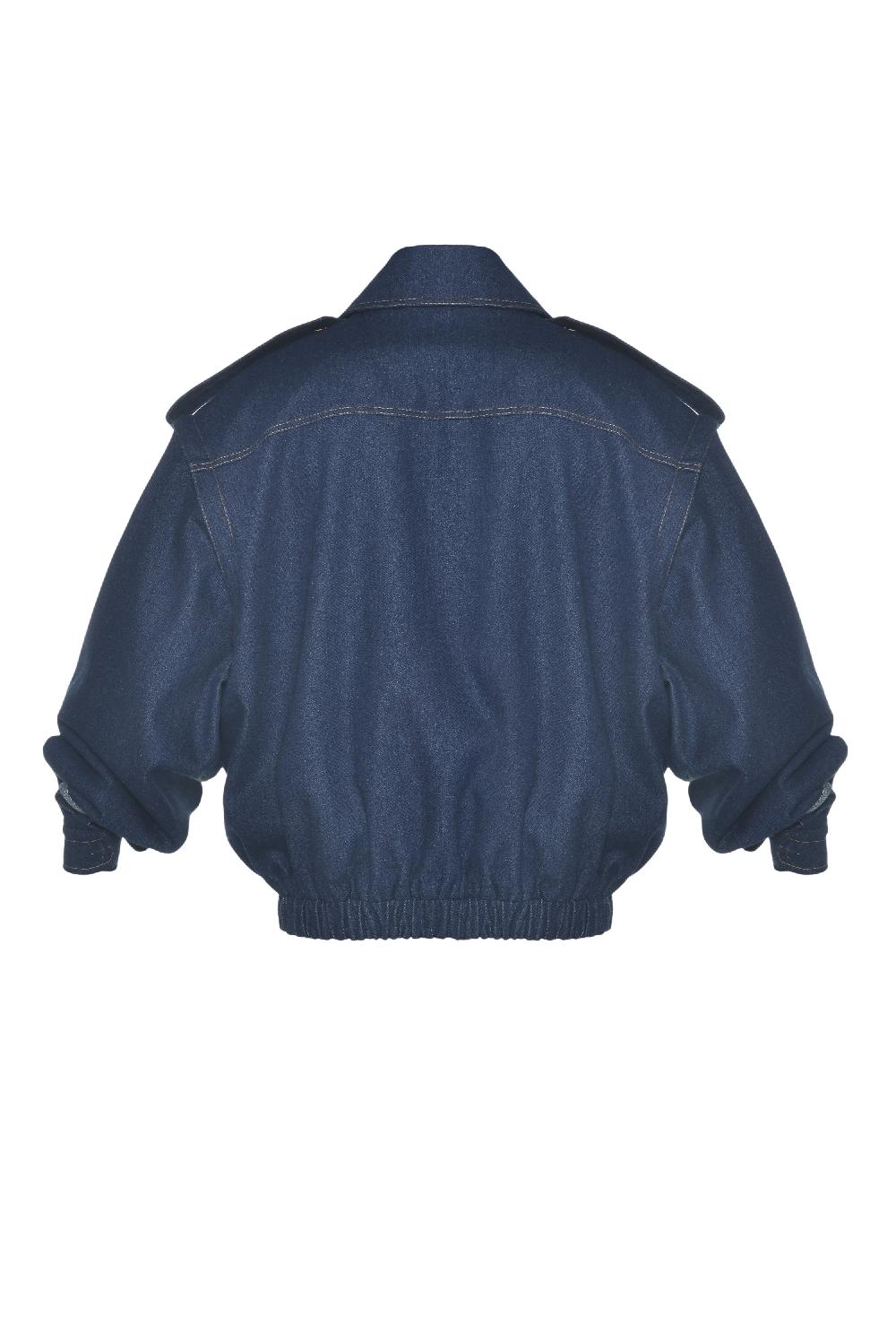 Situationist Dark Blue Denim Jacket