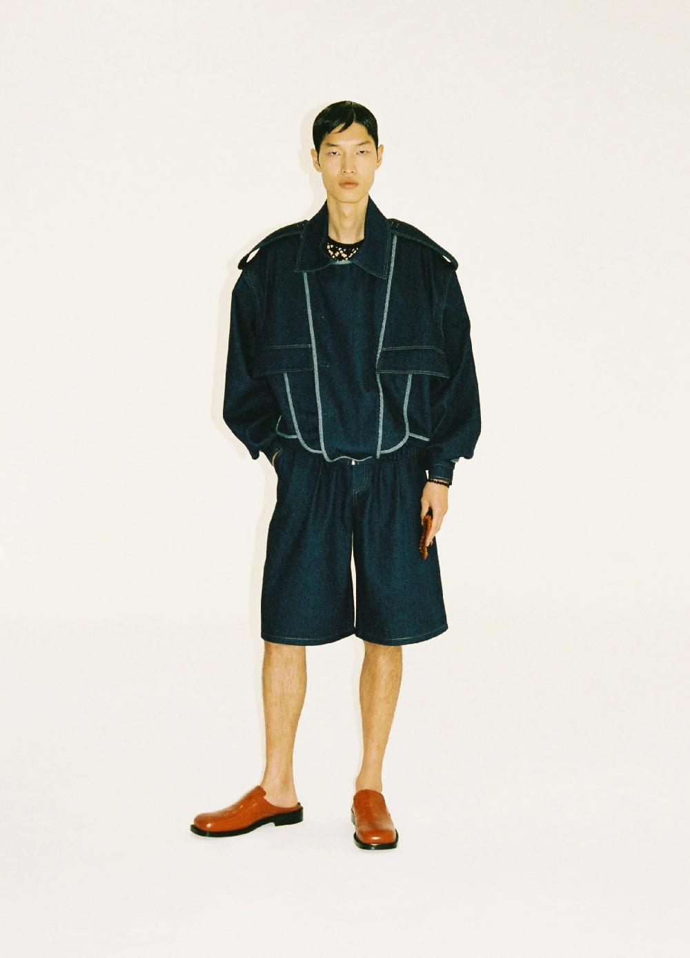 Situationist Dark Blue Denim Jacket