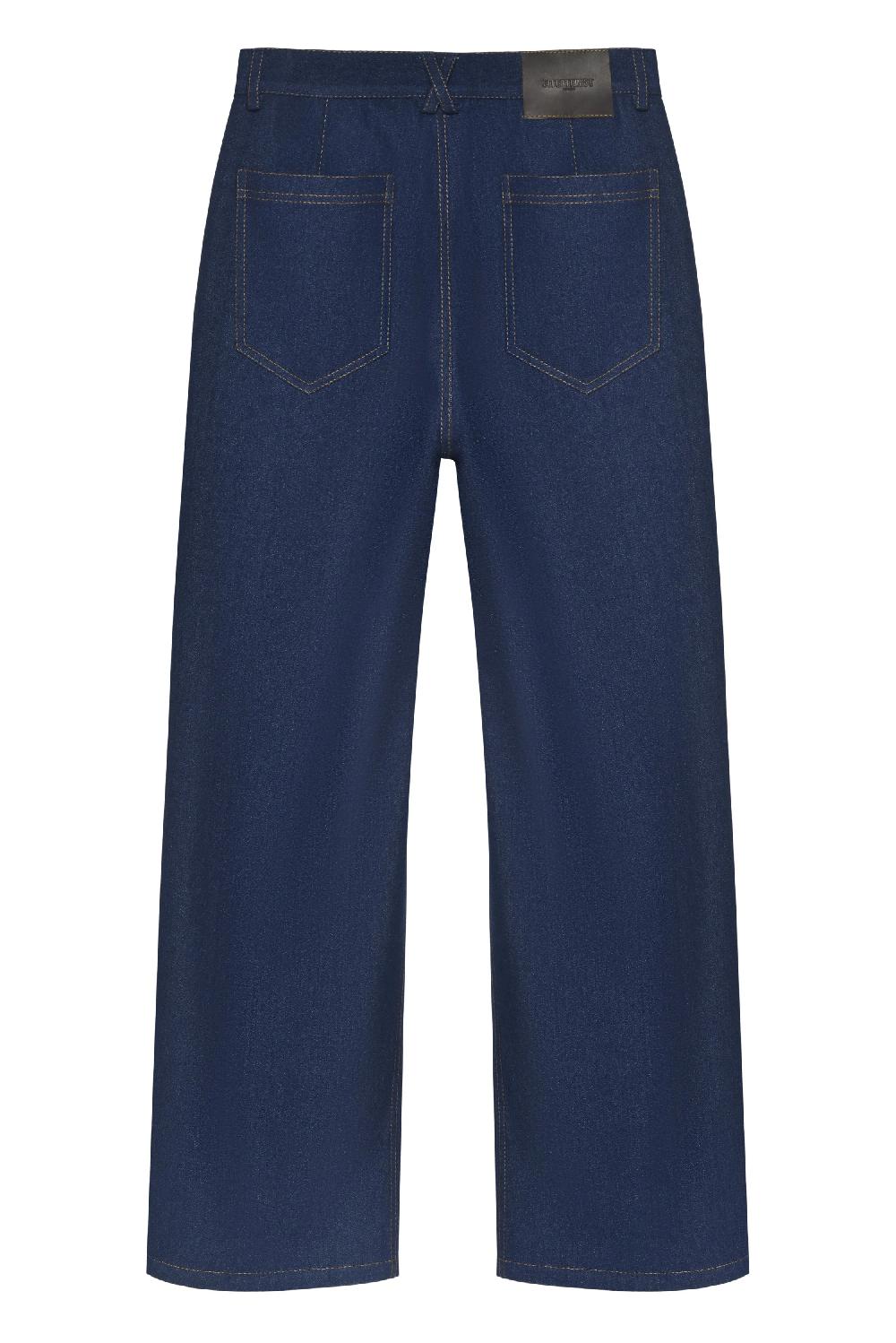 Situationist Dark Blue Denim Pants