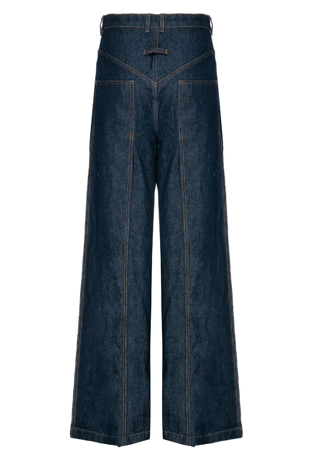 Situationist Dark Blue Denim Pants