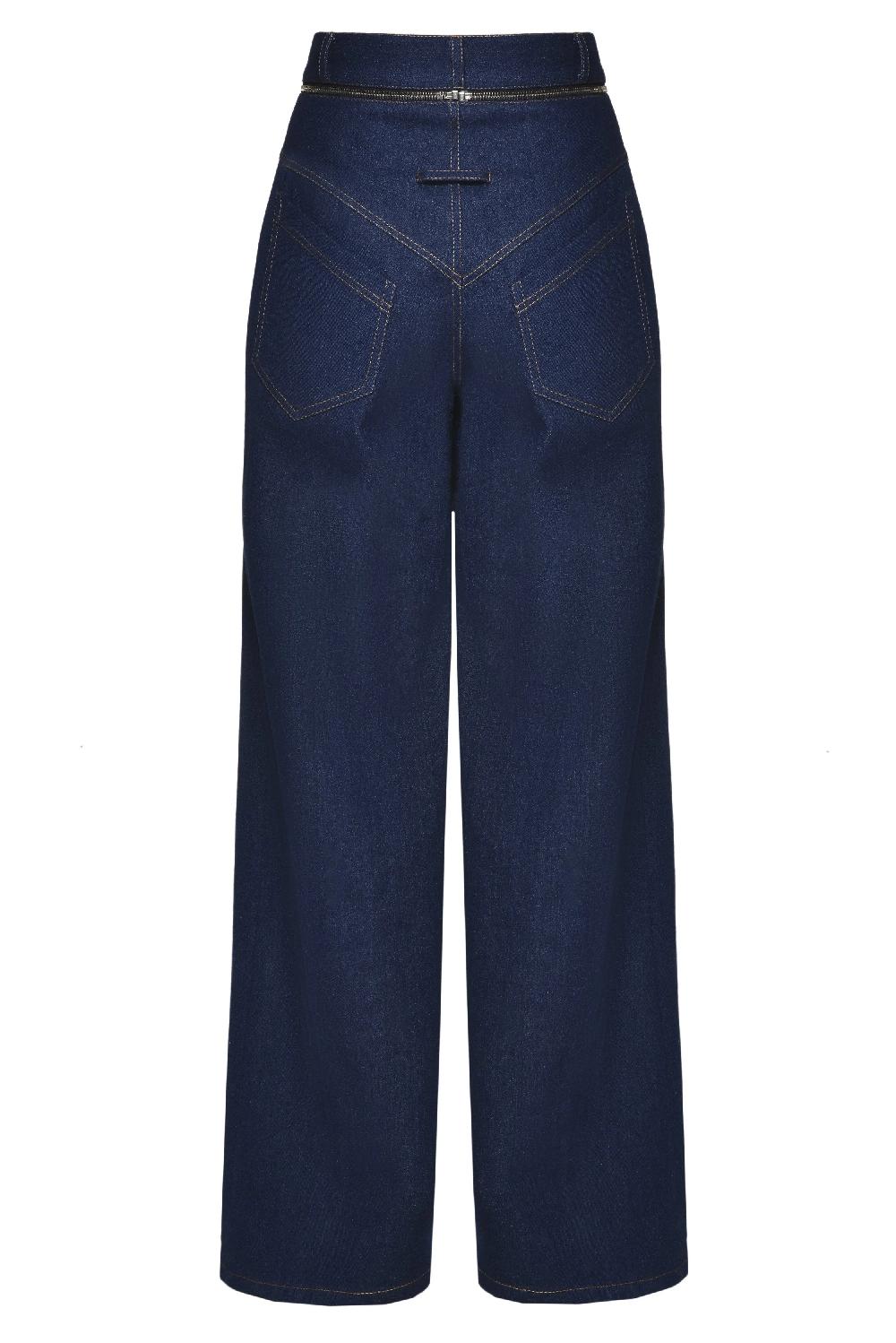 Situationist Dark Blue Denim Pants