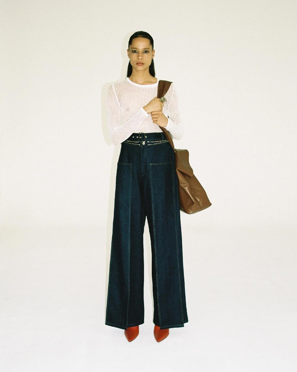 Situationist Dark Blue Denim Pants