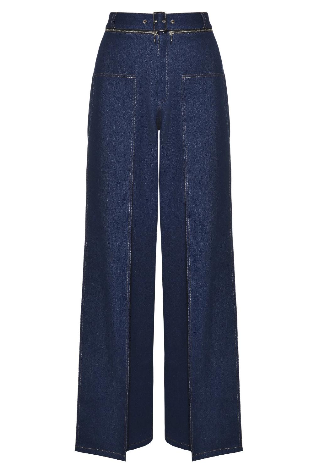 situationist Dark Blue Denim Pants