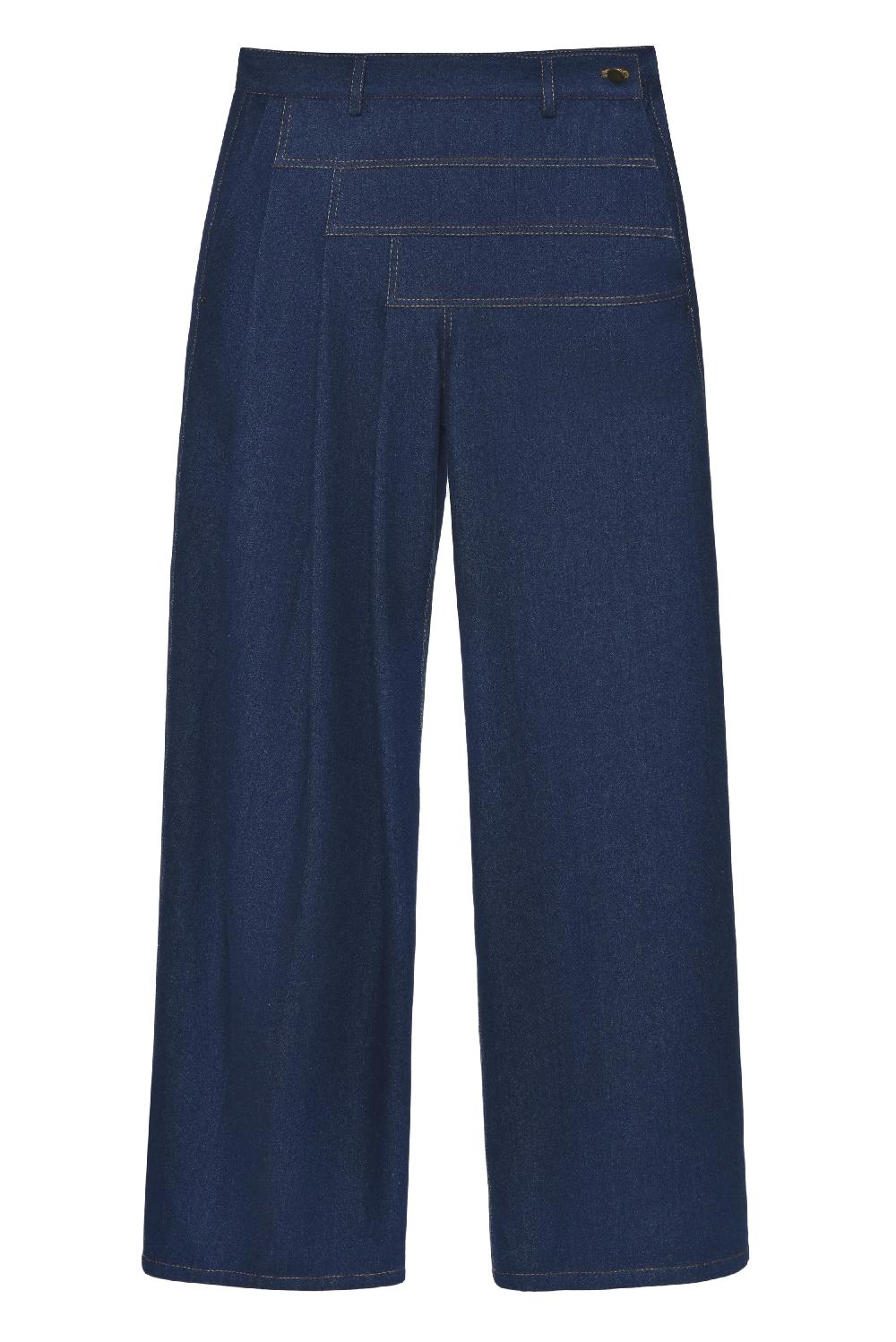 situationist Dark Blue Denim Pants